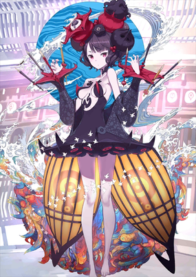 C96】葛飾北斎 EATOS 北斎さん プレイマット FGO HONG